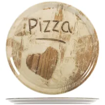 Saturnia Heart Pizzateller 33 cm mehrfarbig 6er Set