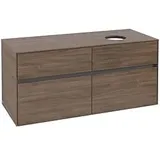 Villeroy & Boch Collaro Waschtischunterschrank | für Aufsatzecken rechts | Breite 1200 mm##Für Collaro (560 x mm) Ohne .. C04300VH