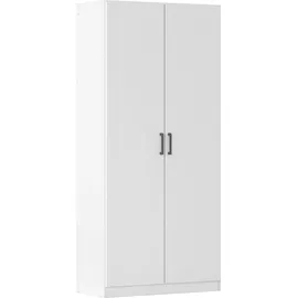 Rauch MINOSA Mehrzweckschrank 91 x 41 x 197 cm Grau/Weiß
