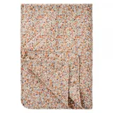 ib laursen Quilt mit verschiedenen Blumen-Mustern, in orange