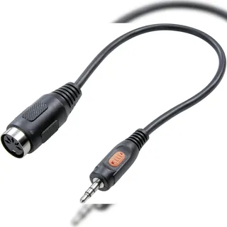 SpeaKa Professional DIN-Anschluss / Klinke Audio Adapter 0,20m (SP-7869840)