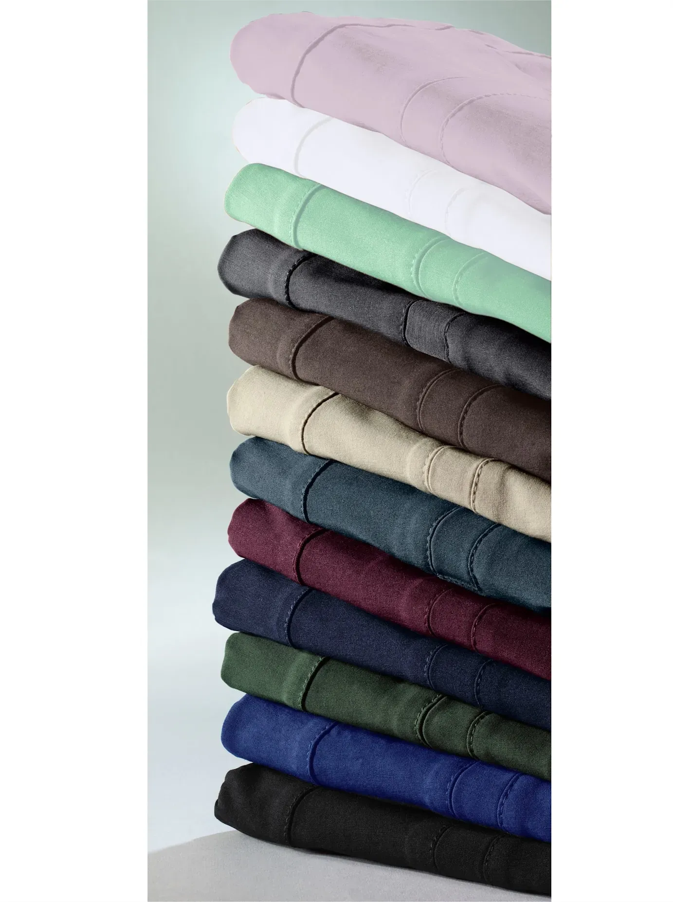 Dehnbund-Hose STEHMANN, Damen, Gr. 24, Kurzgrößen, lila (flieder), 72% Viskose, 25% Polyamid, 3% Elasthan, unifarben, lang, Hosen, Topseller