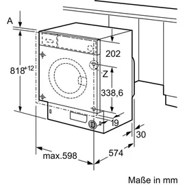 Neff W6441X1 Waschmaschine (8 kg, 1400 U/min)