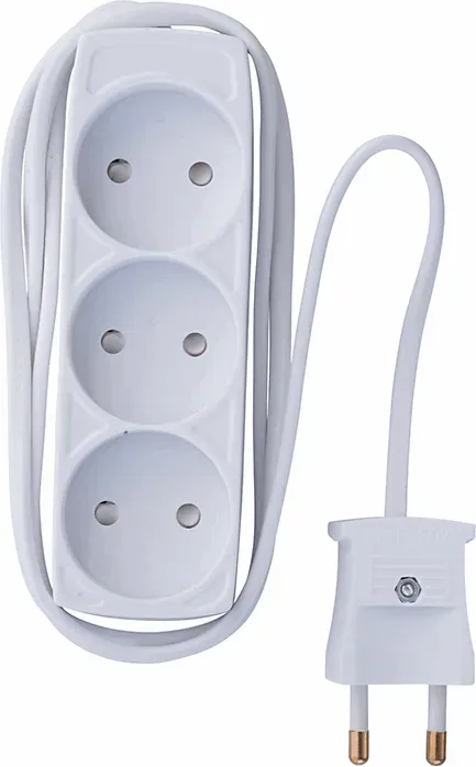 E-Line 3-Socket 2x0.75 mm2