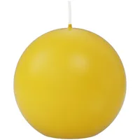 Wiedemann Kerzen Kugelkerze 8 cm 6 St. Gelb