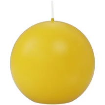 Wiedemann Kerzen Kugelkerze 8 cm 6 St. Gelb