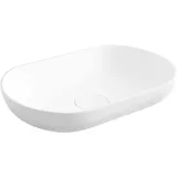 Bernstein Aufsatzwaschbecken Bernstein O-541 Mineralguss 54x34x13cm Weiß matt,
