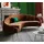 aea Ecksofa 3 Sitzer Polster Samt Modern Relax Sitz Luxus Möbel Wohnlandschaft Eck - Braun