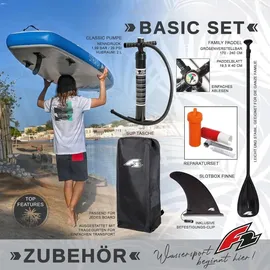 F2 SUP Stand Up Paddle Board Axxis 354 cm Limited Edition Blau