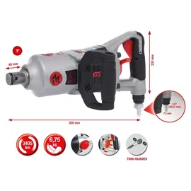 KS Tools Schlagschrauber superMONSTER 1" 515.3270