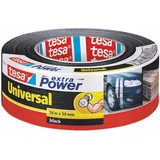 Tesa Gewebeband extra Power 50 m x 50 mm Schwarz