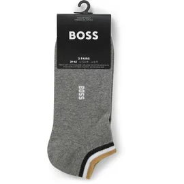 Boss Sneakersocken 2 Paar Silber 43-46