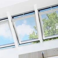 Dachgewerk Elektro-Schwingfenster DSFP Funk Kunststoff 66 x 98 cm 3-fach-Verglasung