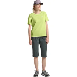 Jack Wolfskin Funktionsshirt VONNAN S/S T W leichtes und atmungsaktives TEXADRI-Material, moderne Passform grün L (42/44)