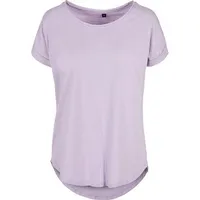Build Your Brand Rundhalsshirt Damen Long Slub Tee /