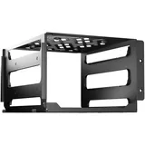 Fractal Design HDD Käfig Kit Typ B Schwarz - Robust und Erweiterbar für Festplattenorganisation und Gehäuseintegration