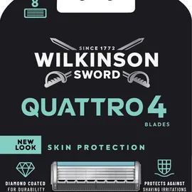 Wilkinson Rasierklingen Quattro Titanium Sensitive 32 St.