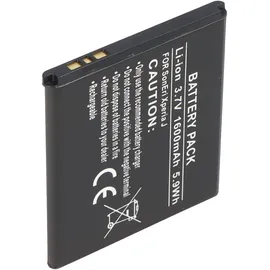 AccuCell Akku passend für Sony Ericsson Handy BA900, Xperia J, GX, T, TX