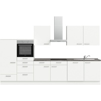 nobilia® elements Küchenzeile »" basic"«, vormontiert, Ausrichtung wählbar, Breite 360 cm, ohne E-Geräte
