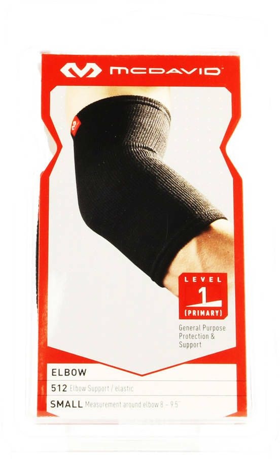 McDavid Elastic Coude Accolade Noire Taille S 1 pc(s) bandage(s)