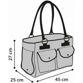 Karlie Flamingo Cilou 3, Tasche - Grey - 45x25x27 cm