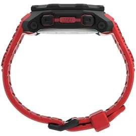 Timex UFC Knockout 48mm Herren-Armbanduhr aus rotem Kunstharz TW2V88200