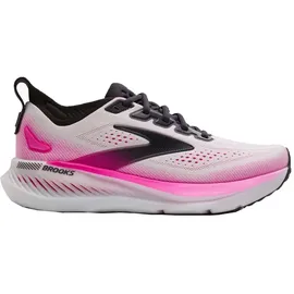 Brooks Glycerin GTS 23 Damen White/Phantom/Cyber Pink 38