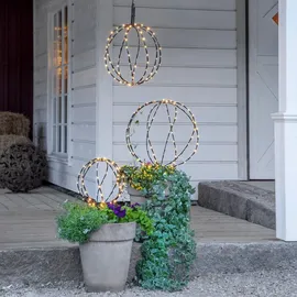 Star Trading LED-Kugel Sphere 104 LED warmweiß außen 50 schwarz