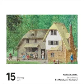 Harenberg Kunst Tagesabreißkalender Kulturkalender 2027 DIN A5 hoch