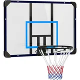 sportnow Basketballkorb Blau 113 x 61 x 73 cm
