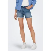 Only Shorts »ONLBLUSH MID SK DNM SHORTS NOOS«, Gr. M (38) - N-Gr, Light Blue Denim, , 47113206-M N-Gr