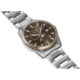 Orient Stretto Sun & Moon Automatik Edelstahl 42,0 mm RA-AK0313Y30B