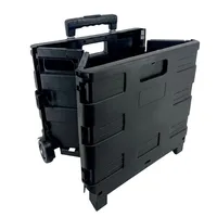 Trendline Transport Trolley schwarz 42,5 x 40,5 cm