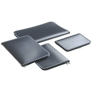 FolderSys Reißverschlussbeutel grau 0,5 mm, 1 St.
