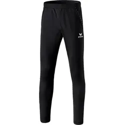 ERIMA Herren Trainingshose mit Wadeneinsatz 2.0, Schwarz, XL