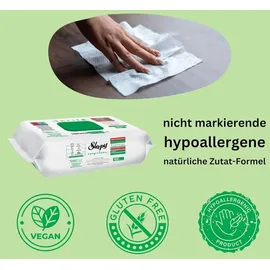 sleepy easy clean Sleepy Feuchtücher White Soap 6x100