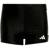 adidas 3-Streifen Kids Boxer-Badehose Black / White 110    