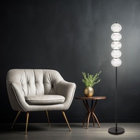 GLOBO Stehleuchte Standlampe LED Schlafzimmerlampe Wohnzimmerlampe Stufenschalter