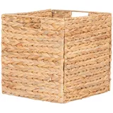 House Nordic Aufbewahrungskorb Passo 30 x 30 x 30 cm braun