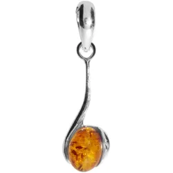 Ketten-Anhänger OSTSEE-SCHMUCK "Ostsee-Schmuck Anhänger Lennja klein Anhänger Lennja klein", weiß, Schmuckanhänger, Damen, 29 x 9mm, Silber 925 (Sterlingsilber), 1.1 g
