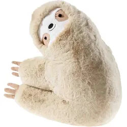 Kuscheltier HEUNEC "Kuma, Türstopper, Faultier", beige, Plüschfiguren, KinderH:30cm, Made in Germany, H:30cm