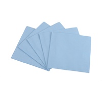 Funny Zelltuchservietten | 33 x 33 cm, 1/4 Falz, 3-lagig, hellblau|4er Pack (4 x 250 Stück)
