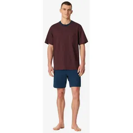 SCHIESSER Schlafanzug Comfort Essentials Rot 56