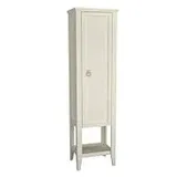 Vitra Valarte Hochschrank 53,5 x 39,5 x 196,5 cm, rechts, bodenstehend, Korpus elfenbein matt