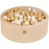 MeowBaby Bällebad, Ecru: Weiß/Beige