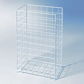 Fripa Drahtgitterkorb 60 l Weiß