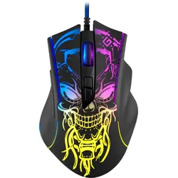 defender BULLETSTORM GM-928, rechts, Optisch, USB Typ-A, 7200 DPI, Schwarz