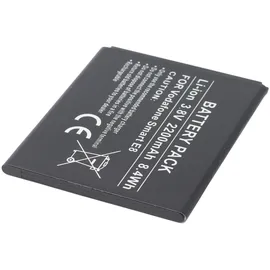 AccuCell Akku passend für Vodafone Smart E8 Akku Li3822T43P4h736040, VFD510 Li-Ion, 3,8V, 2200mAh, 8,4Wh