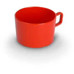Esmeyer 6 x Kinderzeug Tasse BRISE 0,2l, rot