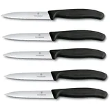 Victorinox Gemüsemesser 10 cm 6-tlg. Schwarz